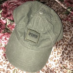 Victoria’s Secret PINK olive green adjustable cap